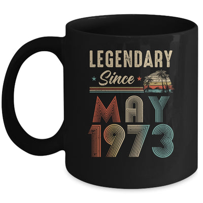 50 Years Old Legendary Since May 1973 50th Birthday Mug | siriusteestore