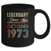 50 Years Old Legendary Since October 1973 50th Birthday Mug | siriusteestore