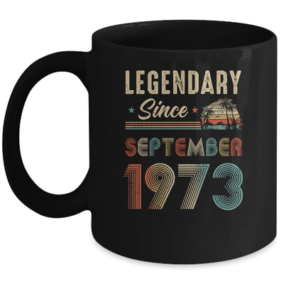 50 Years Old Legendary Since September 1973 50th Birthday Mug | siriusteestore