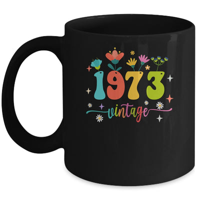 50 Years Old Vintage 1973 50th Birthday Tee Wildflower Mug | siriusteestore