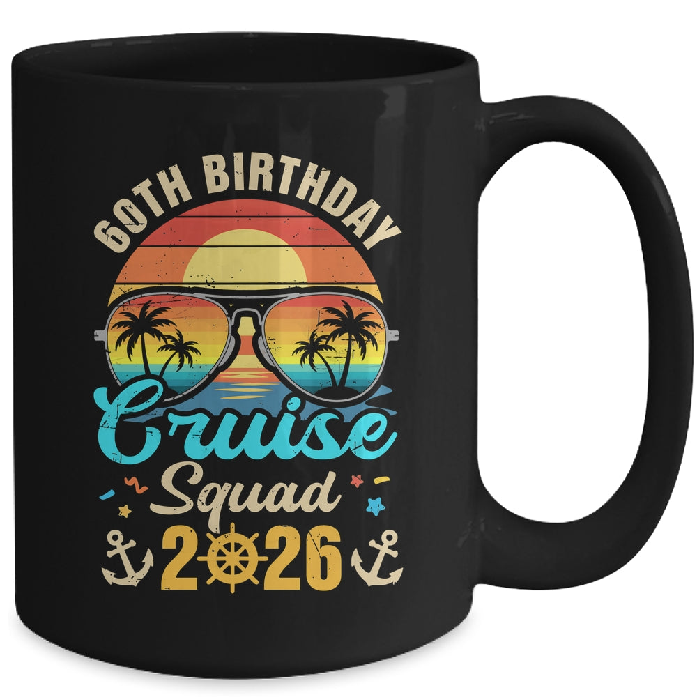 50th Birthday Cruise Squad 2026 Matching Party Vacation Mug | siriusteestore
