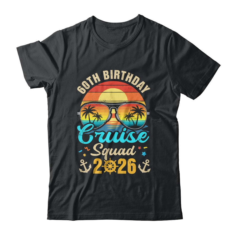 50th Birthday Cruise Squad 2026 Matching Party Vacation Shirt & Tank Top | siriusteestore