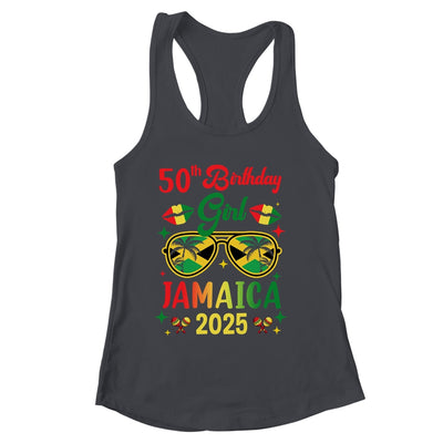 50th Birthday Girl Jamaica Vacation Party Outfit 2025 Shirt & Tank Top | siriusteestore