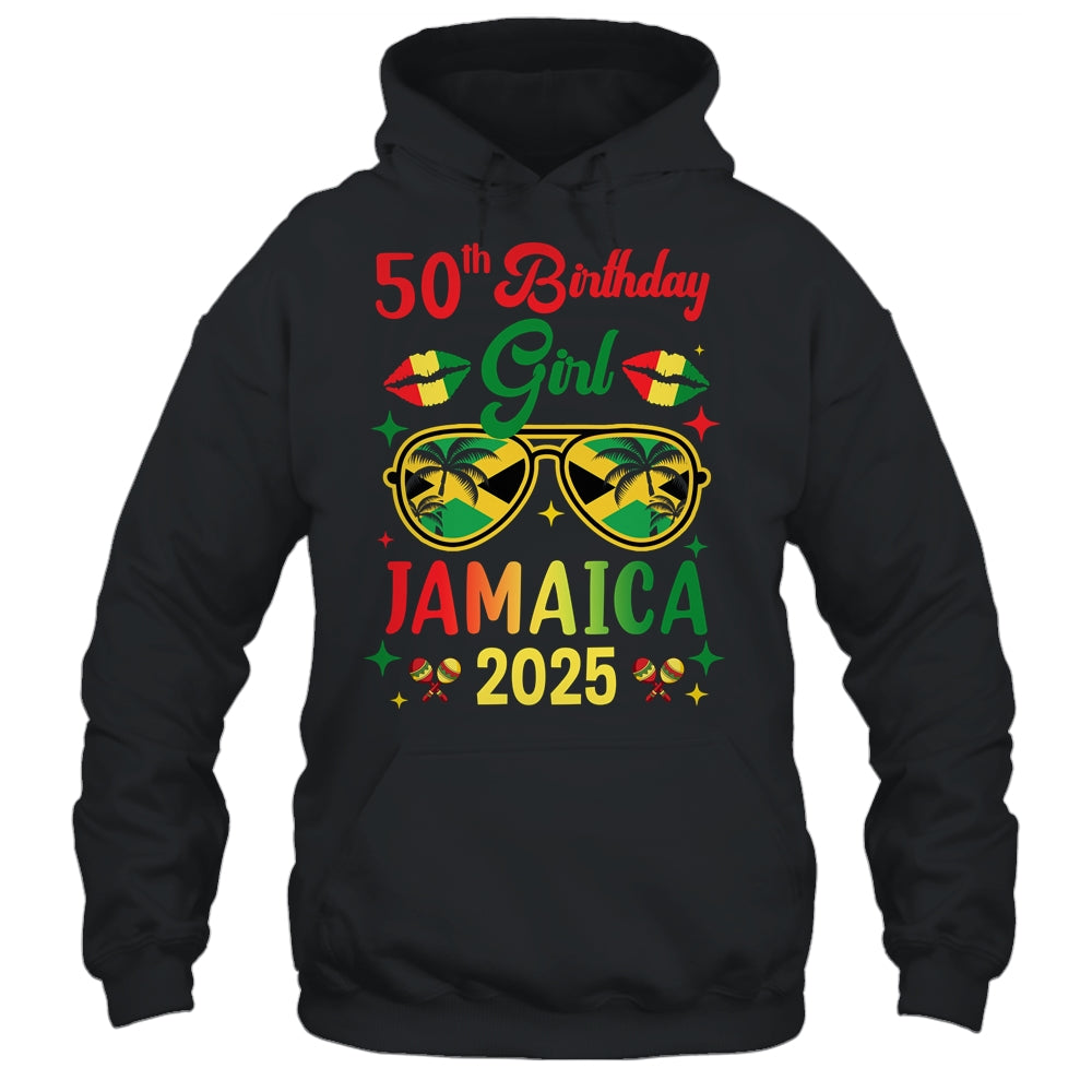 50th Birthday Girl Jamaica Vacation Party Outfit 2025 Shirt & Tank Top | siriusteestore