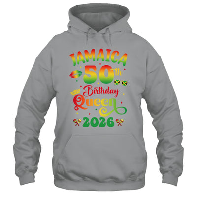 50th Birthday Queen Jamaica Girl Matching Party 2026 Shirt & Tank Top | siriusteestore