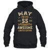 55 Years Awesome Vintage May 1970 55th Birthday Shirt & Hoodie | siriusteestore