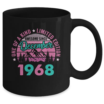 55 Years Old Awesome Since December 1968 55th Birthday Women Mug | siriusteestore