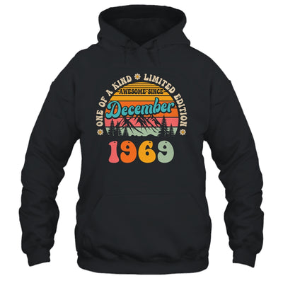 55 Years Old Awesome Since December 1969 55th Birthday Groovy Shirt & Tank Top | siriusteestore