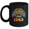 55 Years Old Awesome Since January 1969 55th Birthday Groovy Mug | siriusteestore