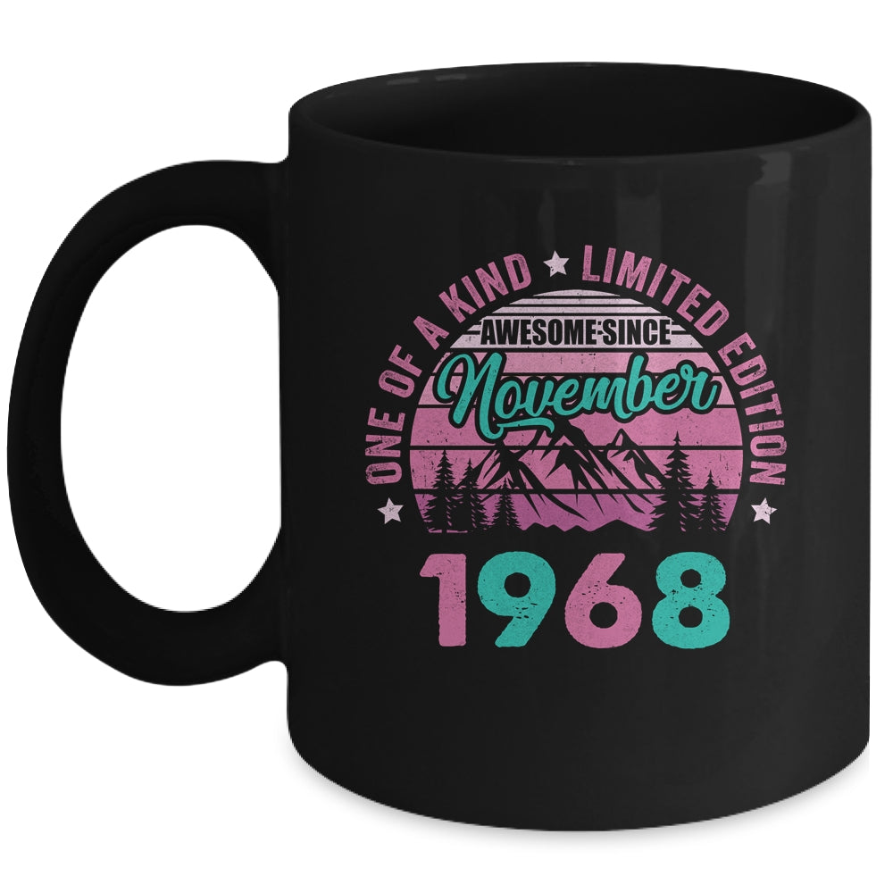 55 Years Old Awesome Since November 1968 55th Birthday Women Mug | siriusteestore