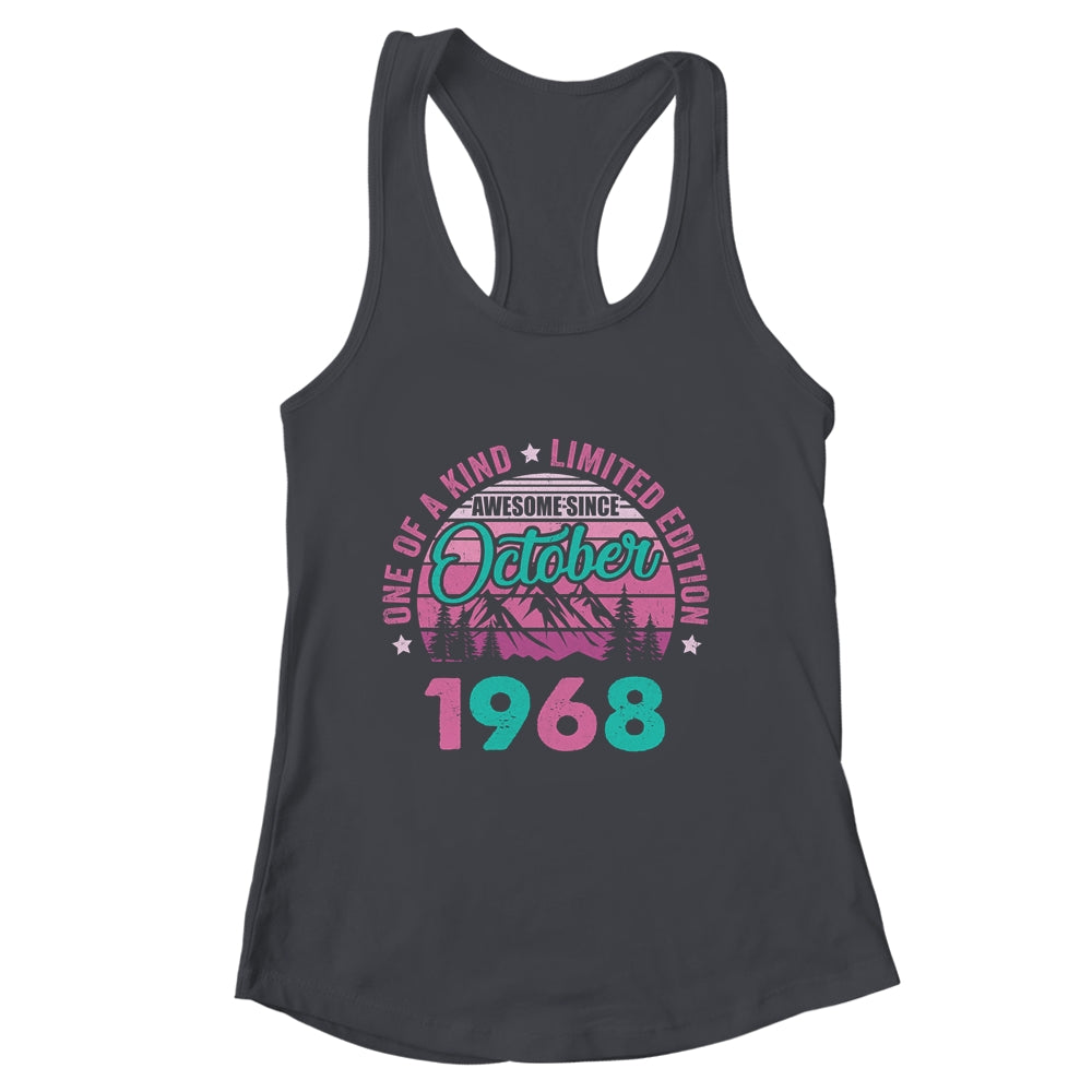 55 Years Old Awesome Since October 1968 55th Birthday Women Shirt & Tank Top | siriusteestore