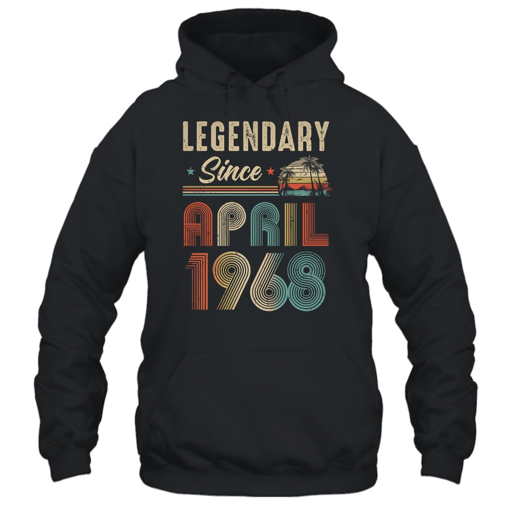 55 Years Old Legendary Since April 1968 55th Birthday Shirt & Hoodie | siriusteestore