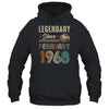 55 Years Old Legendary Since February 1968 55th Birthday Shirt & Hoodie | siriusteestore