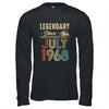 55 Years Old Legendary Since July 1968 55th Birthday Shirt & Hoodie | siriusteestore