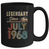 55 Years Old Legendary Since July 1968 55th Birthday Mug | siriusteestore