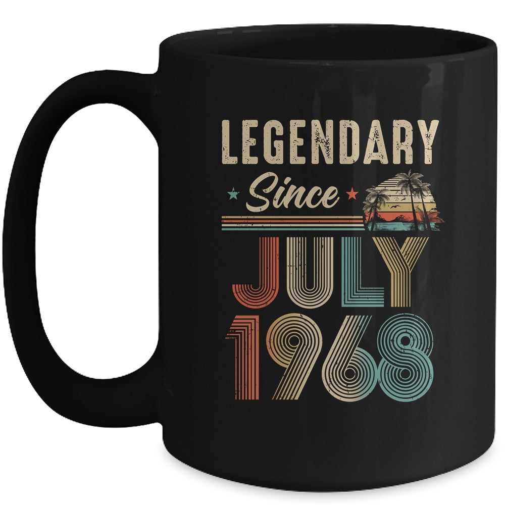 55 Years Old Legendary Since July 1968 55th Birthday Mug | siriusteestore