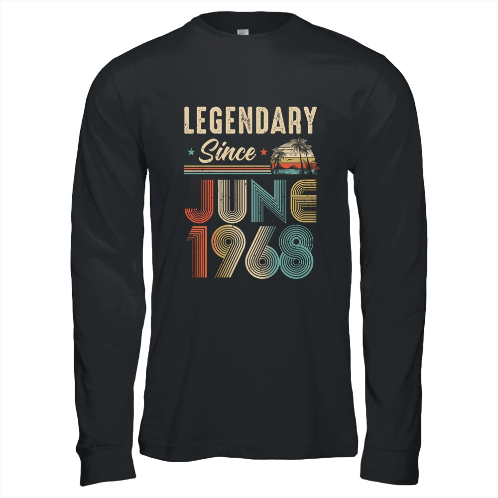 55 Years Old Legendary Since June 1968 55th Birthday Shirt & Hoodie | siriusteestore