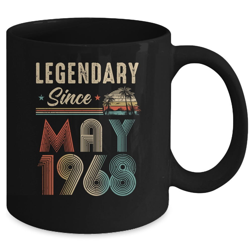 55 Years Old Legendary Since May 1968 55th Birthday Mug | siriusteestore