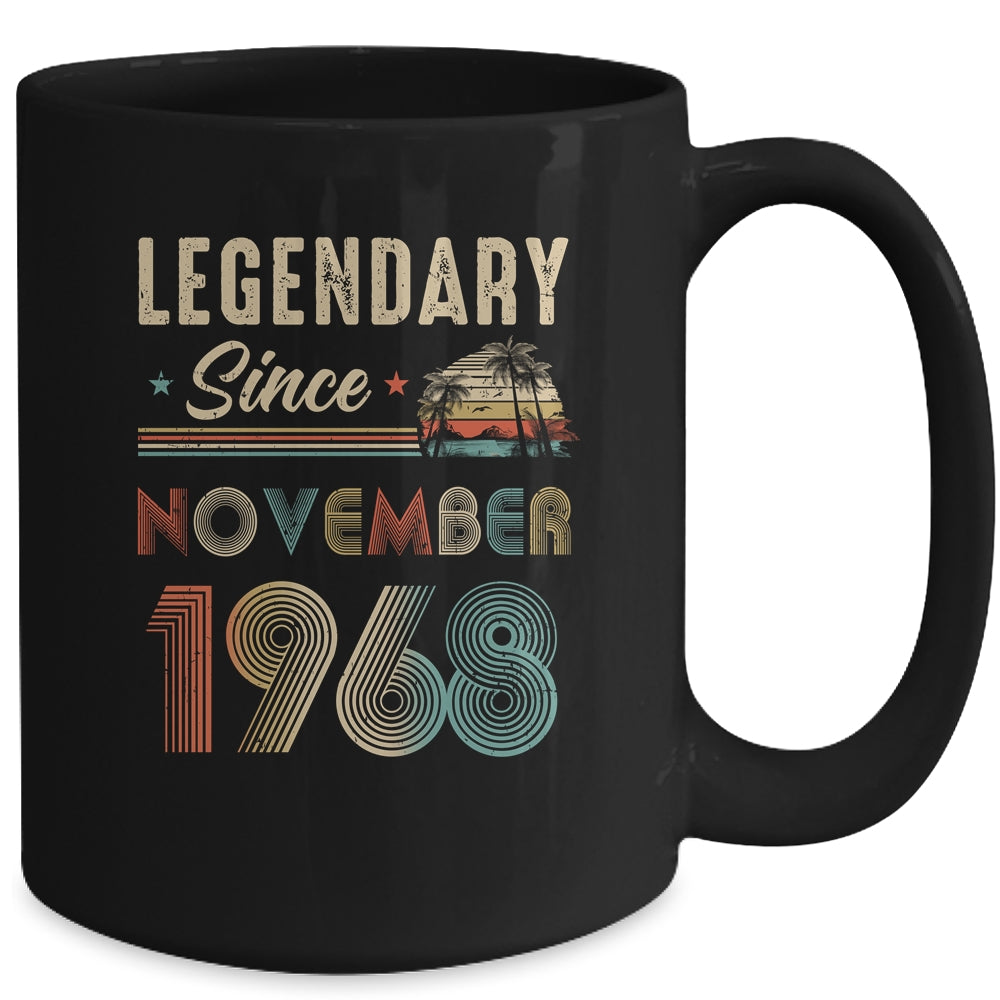55 Years Old Legendary Since November 1968 55th Birthday Mug | siriusteestore