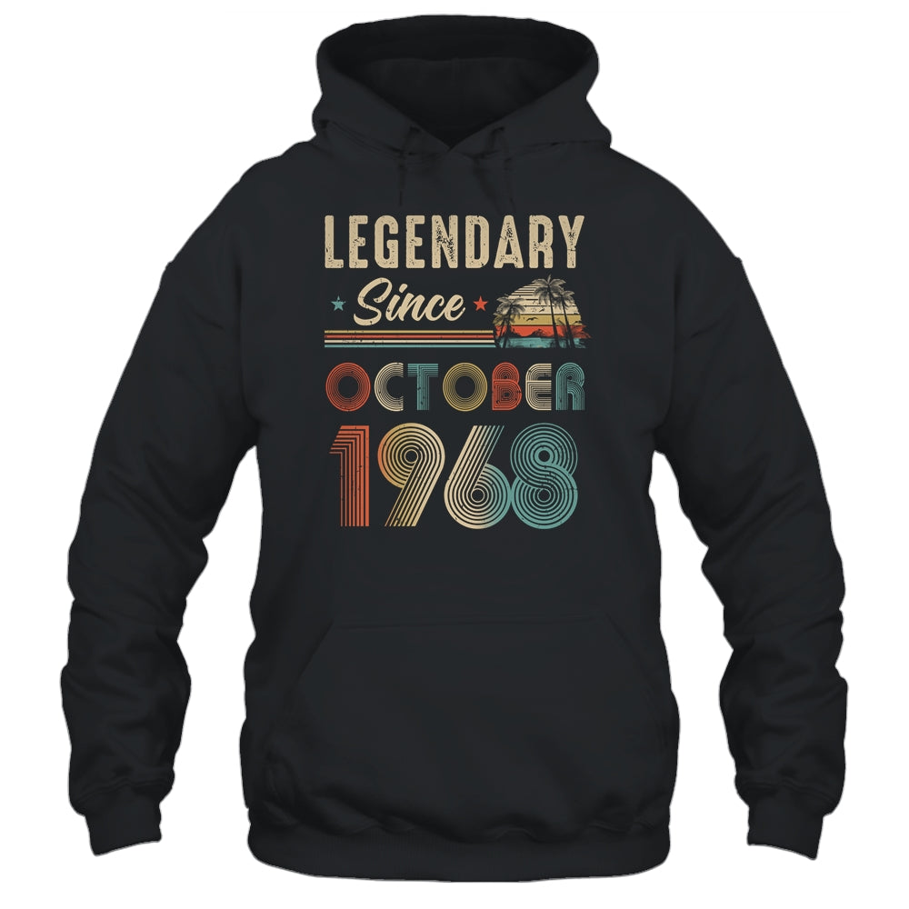 55 Years Old Legendary Since October 1968 55th Birthday Shirt & Hoodie | siriusteestore