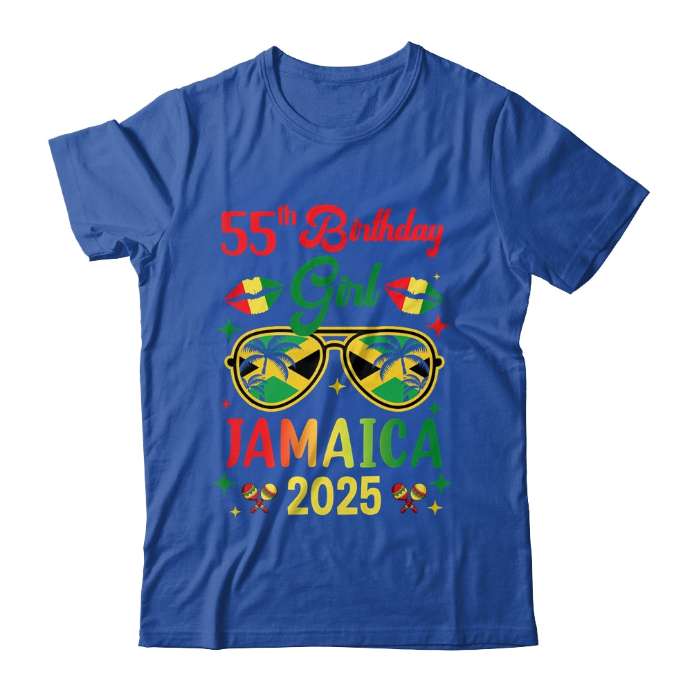 55th Birthday Girl Jamaica Vacation Party Outfit 2025 Shirt & Tank Top | siriusteestore