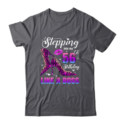 56 And Fabulous High Heels Stepping Into My 56th Birthday Shirt & Tank Top | siriusteestore