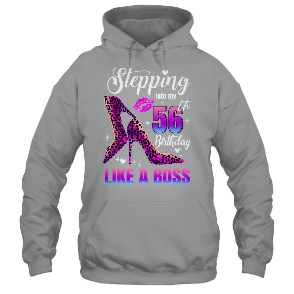56 And Fabulous High Heels Stepping Into My 56th Birthday Shirt & Tank Top | siriusteestore