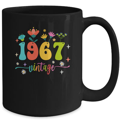 56 Years Old Vintage 1967 56th Birthday Tee Wildflower Mug | siriusteestore