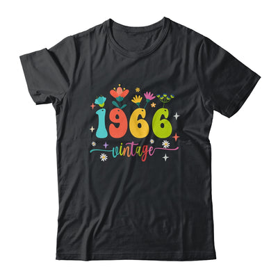 57 Years Old Vintage 1966 57th Birthday Tee Wildflower Shirt & Tank Top | siriusteestore
