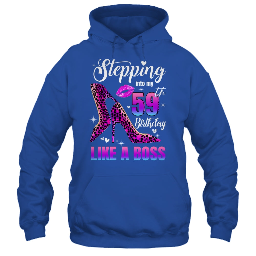 59 And Fabulous High Heels Stepping Into My 59th Birthday Shirt & Tank Top | siriusteestore