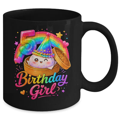 5Th Birthday Girl Dumpling Kawaii Pastel Anime 5 Years Old Mug | siriusteestore