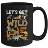 5 Year Old Zoo Birthday Safari Jungle Animal 5th Bday Mug | siriusteestore