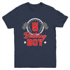 5th Birthday Boy Race Car Birthday Racing Car Flag Youth Shirt | siriusteestore