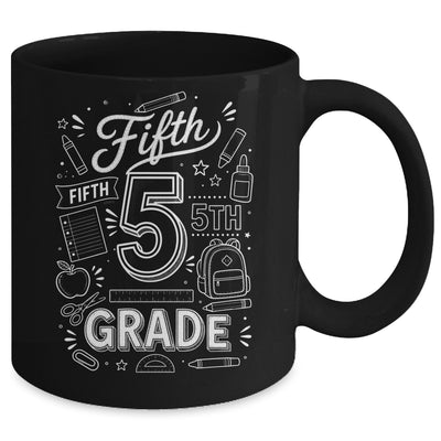 5th Grade For Boys Back To School First Day Fifth Grade Mug | siriusteestore