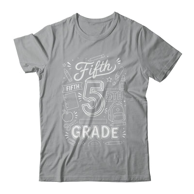 5th Grade For Boys Back To School First Day Fifth Grade Shirt & Hoodie | siriusteestore