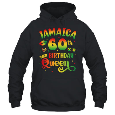 60Th Birthday Queen Jamaica Birthday Girl Matching Party Shirt & Hoodie | siriusteestore
