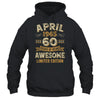 60 Years Awesome Vintage April 1965 60th Birthday Shirt & Hoodie | siriusteestore