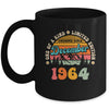 60 Years Old Awesome Since December 1964 60th Birthday Groovy Mug | siriusteestore