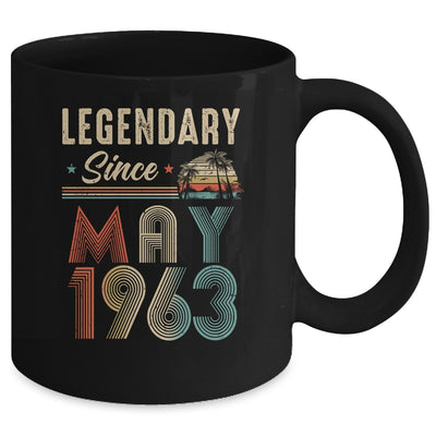 60 Years Old Legendary Since May 1963 60th Birthday Mug | siriusteestore