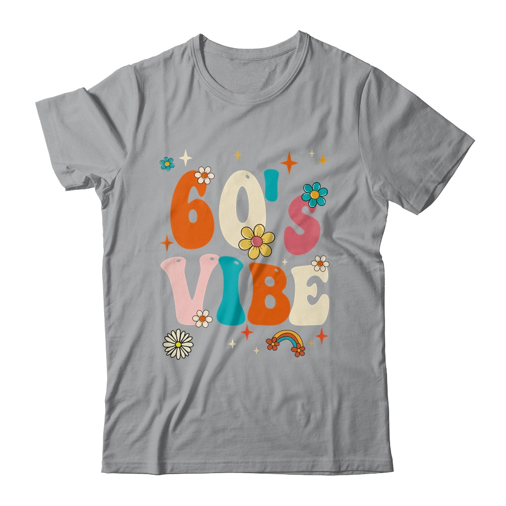 60's Vibe Costume 60s Party Outfit Groovy Hippie Peace Retro Shirt & Tank Top | siriusteestore
