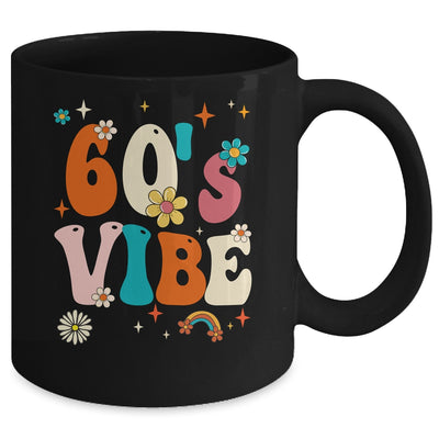 60's Vibe Costume 60s Party Outfit Groovy Hippie Peace Retro Mug | siriusteestore