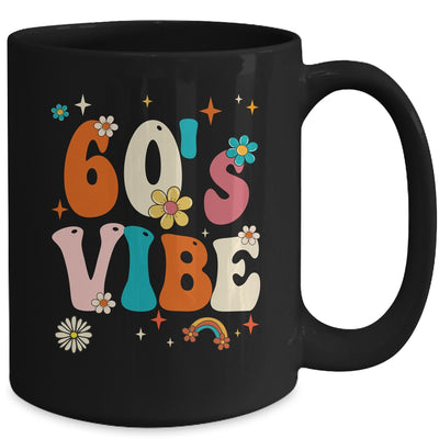 60's Vibe Costume 60s Party Outfit Groovy Hippie Peace Retro Mug | siriusteestore