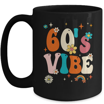 60's Vibe Costume 60s Party Outfit Groovy Hippie Peace Retro Mug | siriusteestore
