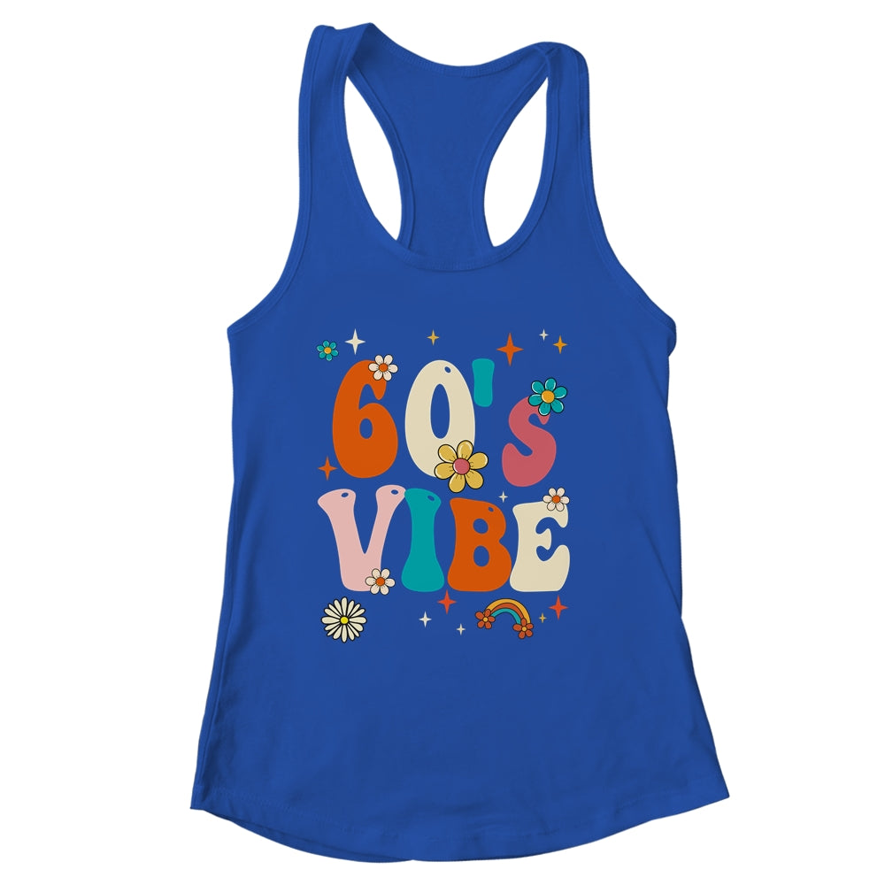 60's Vibe Costume 60s Party Outfit Groovy Hippie Peace Retro Shirt & Tank Top | siriusteestore