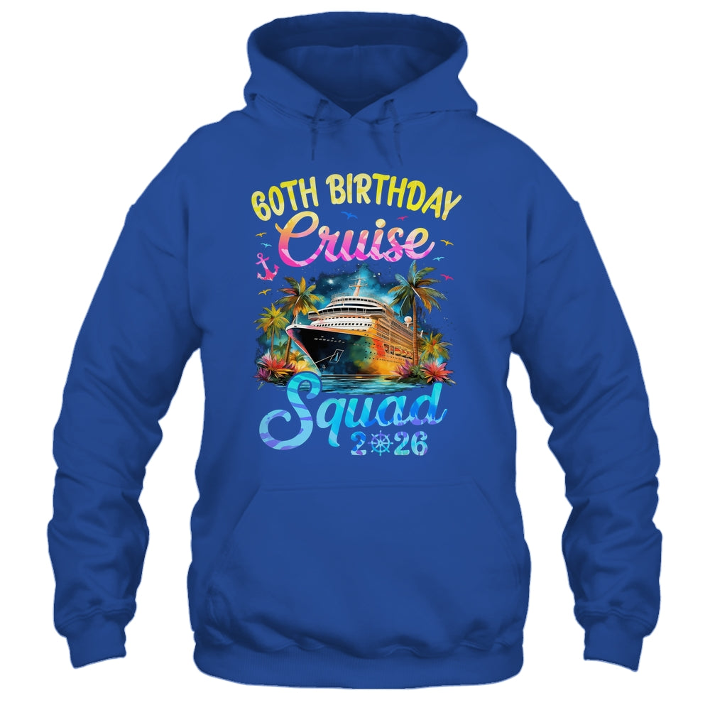60th Birthday Cruise Squad 2026 Cruising Party Vacation Shirt & Tank Top | siriusteestore