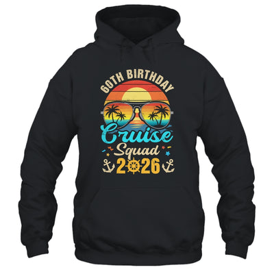 60th Birthday Cruise Squad 2026 Matching Party Vacation Shirt & Tank Top | siriusteestore