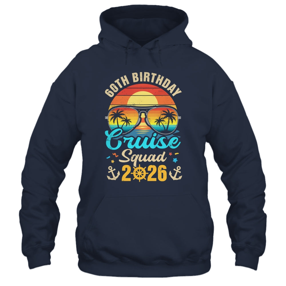 60th Birthday Cruise Squad 2026 Matching Party Vacation Shirt & Tank Top | siriusteestore