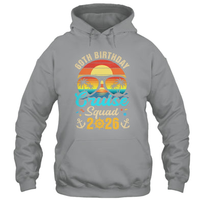 60th Birthday Cruise Squad 2026 Matching Party Vacation Shirt & Tank Top | siriusteestore