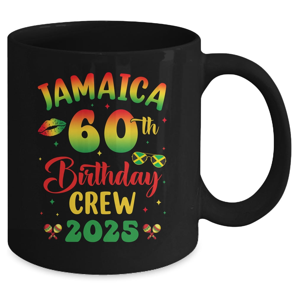 60th Birthday Girl Jamaica Birthday Crew Matching Group 2025 Mug | siriusteestore
