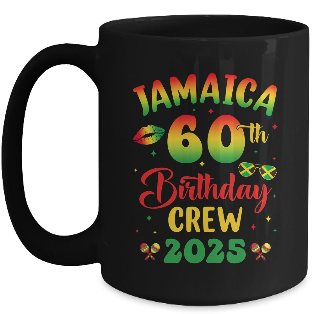60th Birthday Girl Jamaica Birthday Crew Matching Group 2025 Mug | siriusteestore
